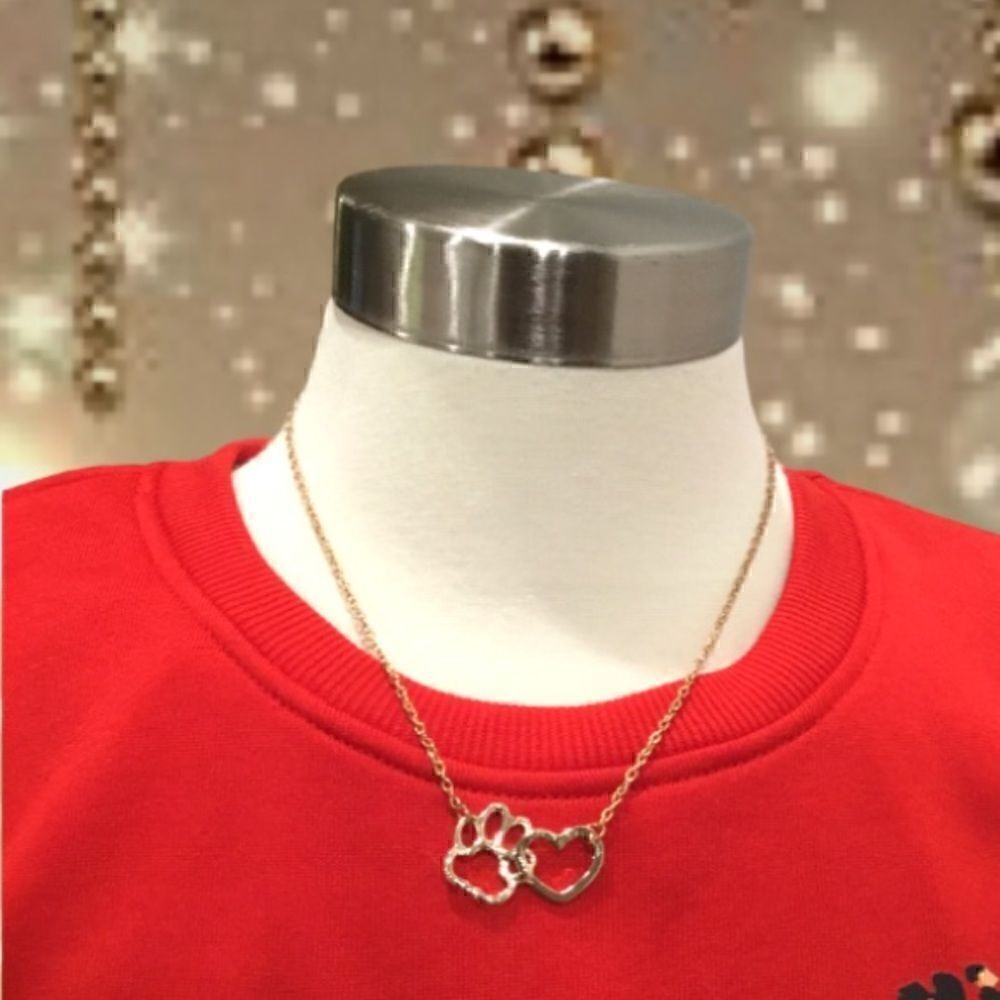 DOG LOVERS NECKLACE MY PET IN MY HEART ❤️ NECKLACE - Picture 7 of 7